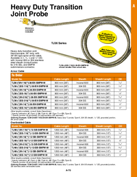 Thumbnail of document Data Sheet - TJ36 Thermocouple Probes w/BX Armor or SS Braid Cable